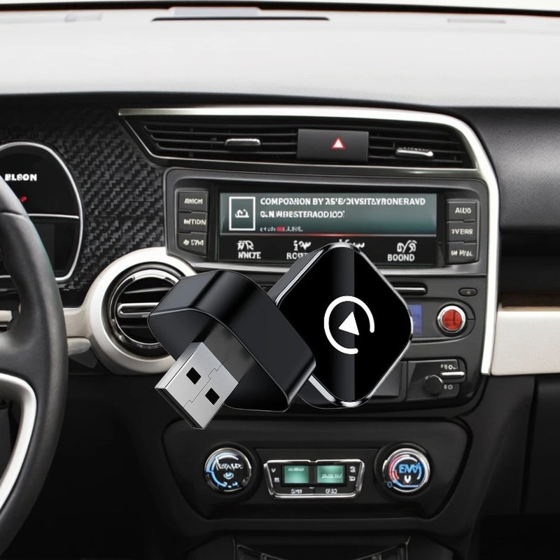 Bluejw محول Mini USB اللاسلكي CarPlay - Dongle CarPlay اللاسلكي لنظام Android Auto - شاحن سيارات متوافق - ملحقات سيارات جديدة - Image 3